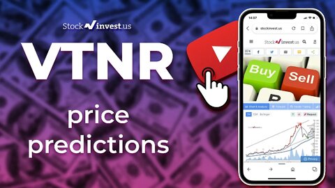VTNR Price Predictions - Vertex Energy Stock Analysis for Monday, June 6th