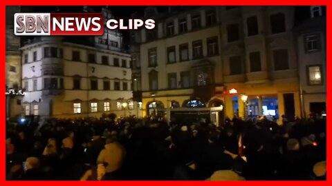 MANY PEOPLE IN GERMANY TOOK TO THE STREETS IN SO-CALLED SPAZIERGAENGE - 5714