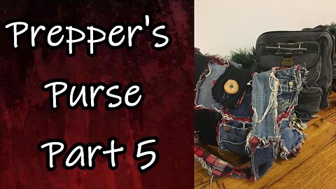 Prepper's Purse and GO Bags Part 5