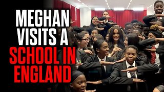 Meghan Markle Visits a School in England