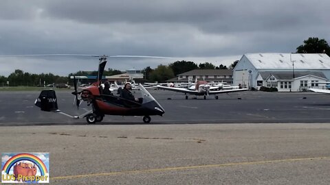 Javier Flying With The Birds In His New MTO Sport Gyroplane from AutoGyro