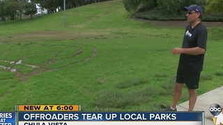 Offroaders tear up local parks