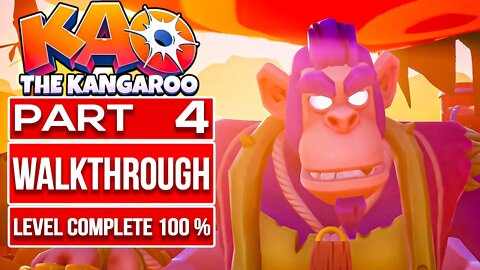 KAO THE KANGAROO Gameplay Walkthrough PART 4 No Commentary (Level Complete 100%, All Collectibles)