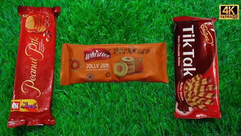 Some Lots Of Candies | TikTak Chocolate Rollies | Peek Freans Peanut Pik Biscuit Satisfying 4k Video