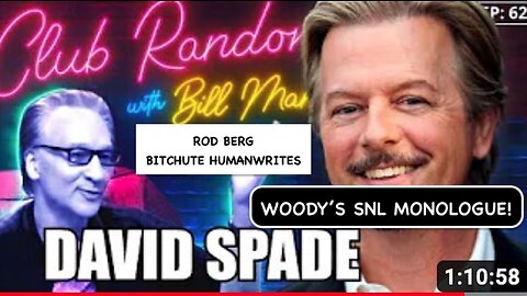 DAVID SPADE & BILL MAHER TALK ABOUT WOODY HARRELSON'S COURAGEOUS SNL MONOLOGUE! WAS IT PLANNED?