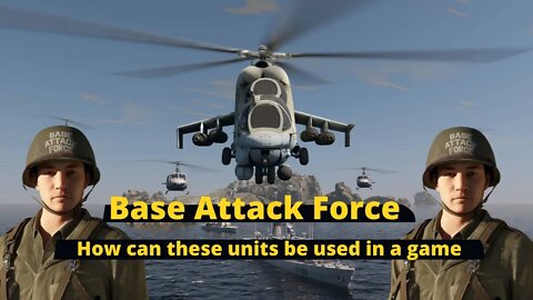Base Attack Force - How can these units be used in a game