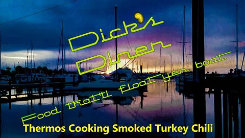 Thermos Cooking Smoked Turkey Chili