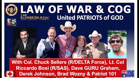 World 🛑LIVESTREAM🛑Derek Johnson/Guru & More on Trump, QTribunals, COG & LAW of WAR Manual In Effect!