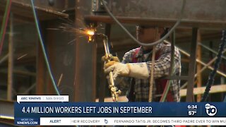 4.4 million workers left jobs in September