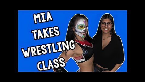 Mia Khalifa - Wrestling Training with Thunder Rosa