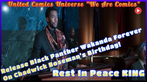 Com-Cam: Black Panther Wakanda Forever: Honoring Chadwick Boseman? Ft. Fenrir Moon #Shorts