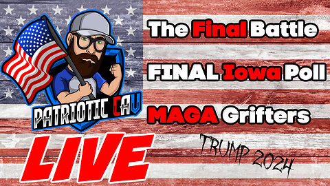 Iowa Caucus Eve | The FINAL Poll Released | Trump 2024 | MAGA