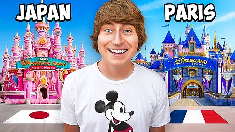 I Went To Every Disney Land In 100 Hours