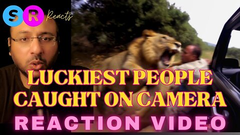 REACTION on Luckiest People EVER Caught On Camera ! | SR Reacts