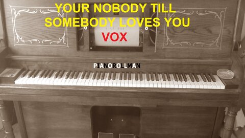 YOUR NOBODY TILL SOMEBODY LOVES YOU - VOX