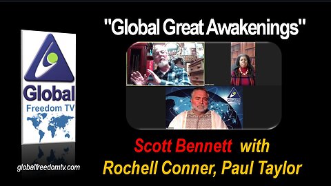 2023-02-16 Global Great Awakenings. Scott Bennett, Rochelle Conner and Paul Taylor.