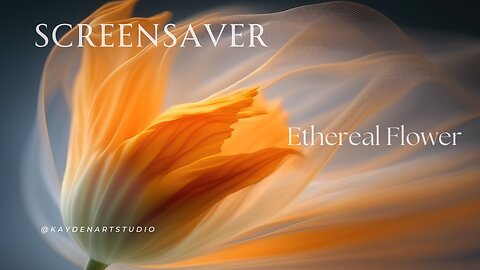 Ethereal Flower Artwork for TV • 2 hours of Art • Calm Visual Ambience