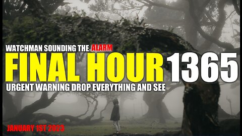 FINAL HOUR 1365 - URGENT WARNING DROP EVERYTHING AND SEE - WATCHMAN SOUNDING THE ALARM
