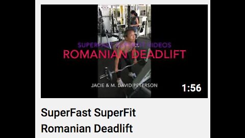 SuperFast SuperFit Romanian Deadlift