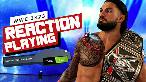 Buying WWE 2K23 From Steam (5699 Rupees)- Gameplay & Reaction 😍