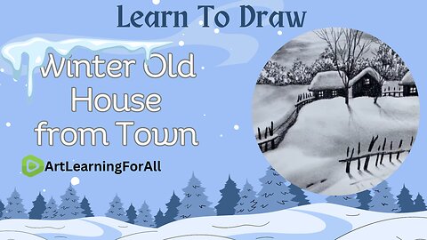 🏡✏️ Discover the Magic of Sketching a Cozy Winter Townhouse 🌨❄️