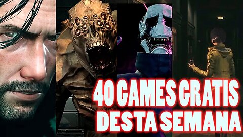 RESUMÃO DE SÁBADO!!! Reveja mais de 40 Games GRÁTIS que surgiram essa semana! #gamesgratis