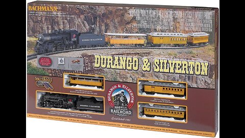 train unboxing Bachmann HO Durango & Silverton