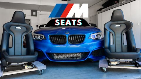 M3 & M4 Seat Install | How to Retrofit | m235i 2 series M2