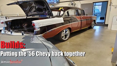 Builds: '56 Chevy gets interior put back together | AnthonyJ350