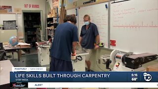 Life skills built through carpentry juvenile program in Otay Mesa
