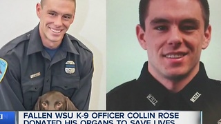 Officer Collin Rose saves lives through organ donation