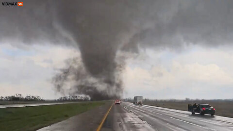 Massive Half-Mile Wide Tornado Rips Through Oklahoma, More Spotted In Iowa, Nebraska, And Texas
