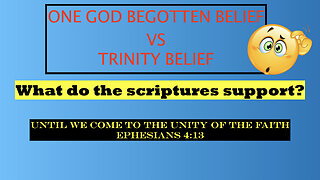 One God VS Trinity