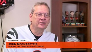 Bengals fans living in Chiefs country