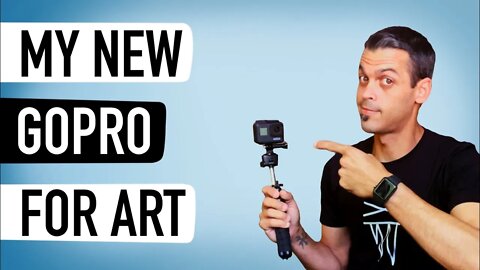 MY NEW GO PRO: Hero 7 Black For Art Vlogging | ZEEKO TRIBE ART