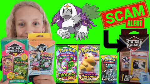 Walmart Mystery Power Boxes. Scam? Worth it? Uhhhh Pokémon cards!