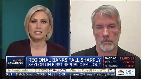 💥 NEW: Michael Saylor has recently discussed #Bitcoin recovery on CNBC