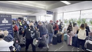 Dozens of flights canceled at Harry Reid Airport over holiday weekend