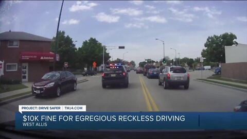 4 drivers receive $10K fine for egregious reckless driving in West Allis