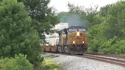 CSX I137 Intermodal Train from Creston, Ohio July 30, 2023