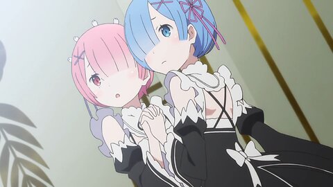 Re:Zero - meeting Rem and Ram + morning wake-up