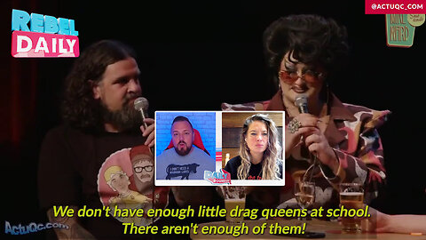 ‘We don’t have enough little drag queens at school' | Quebec Comedian Sébastien Dubé