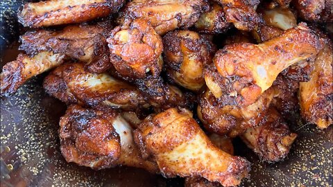 Rotisserie chipotle lime chicken wings