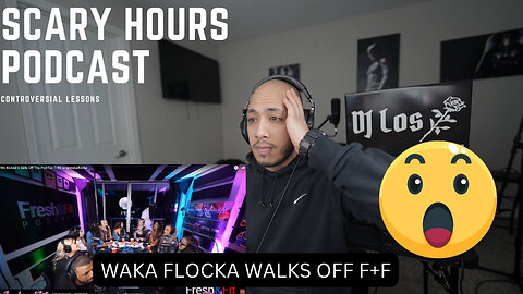 Reaction: Waka Flocka Walking Off Fresh And Fit Podcast
