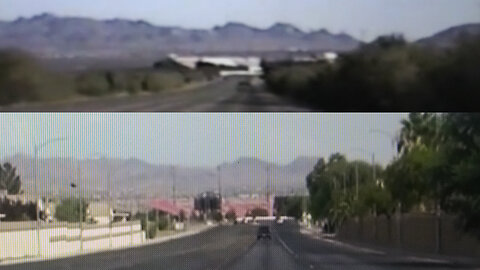 Las Vegas East Tropicana Ave 1991, then 2021