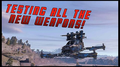 Testing the new weapons and propellers | Crossout