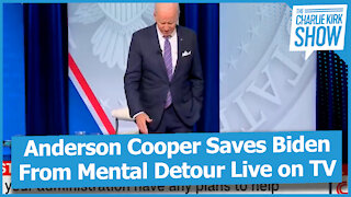 Anderson Cooper Saves Biden From Mental Detour Live on TV