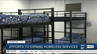 Efforts to expand homeless services