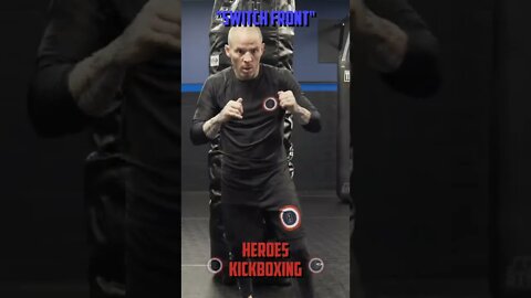 Heroes Training Center | Kickboxing & MMA "How To Throw A Switch Front" | Yorktown Heights #Shorts