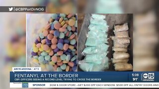 Fentanyl seized at the border seeing dramatic increase